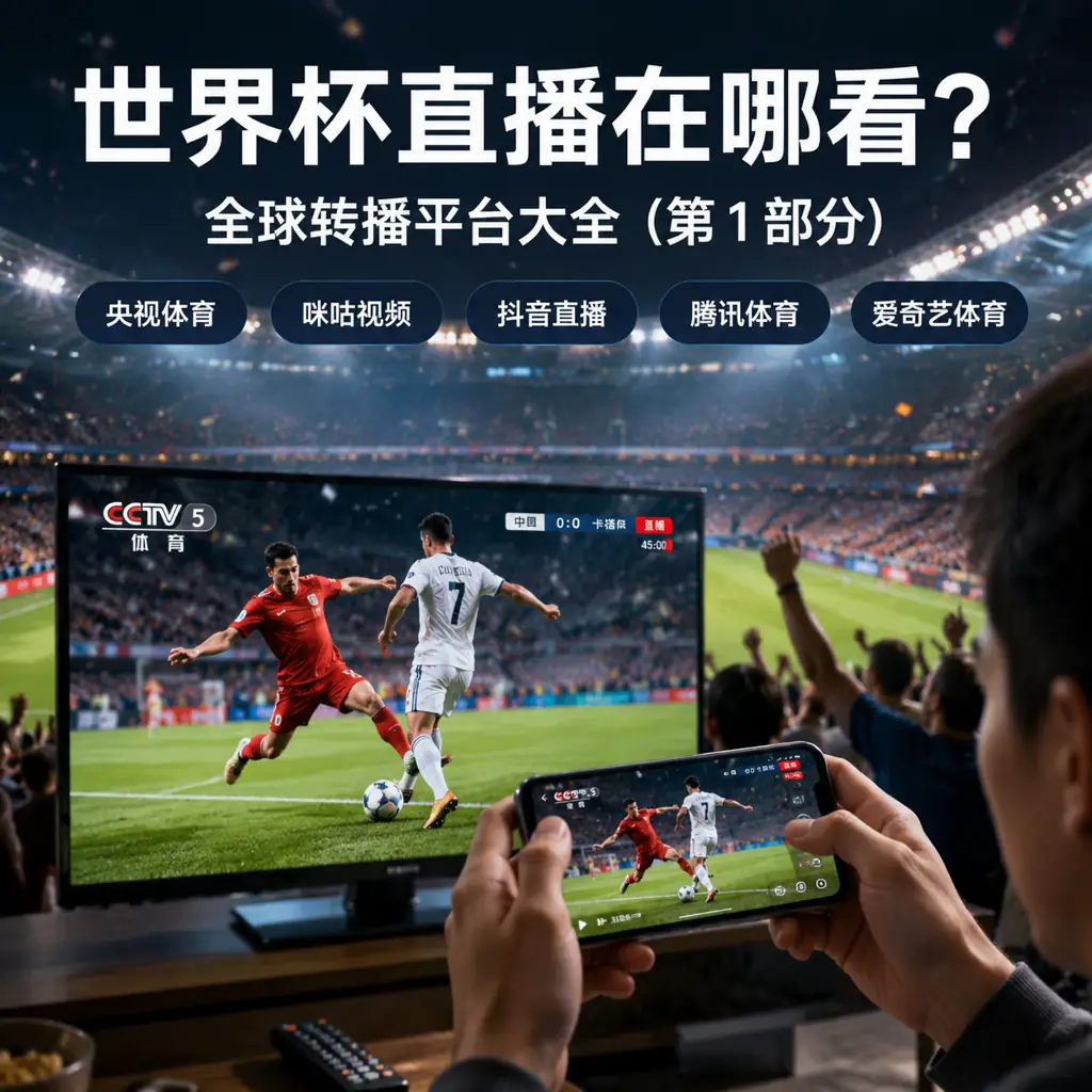 世界杯直播在哪看？全球转播平台大全