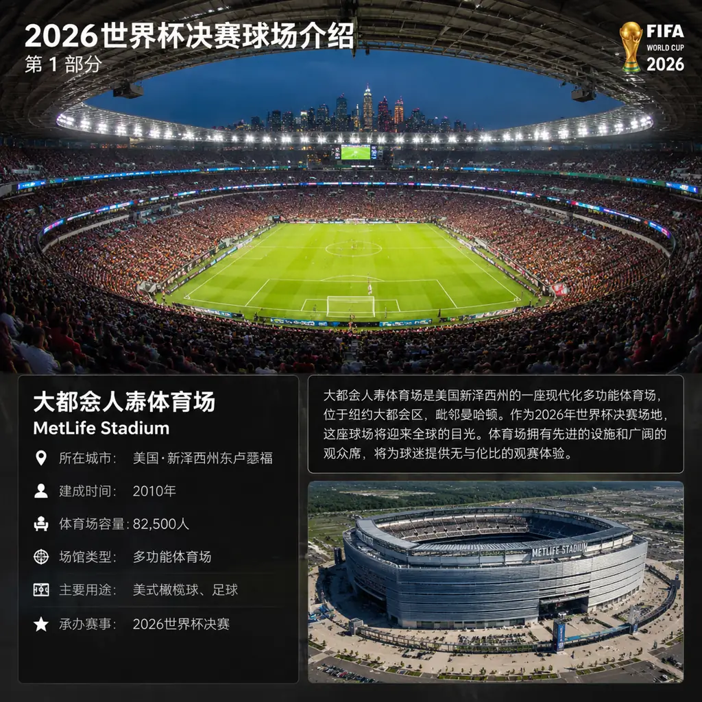 2026世界杯决赛球场介绍