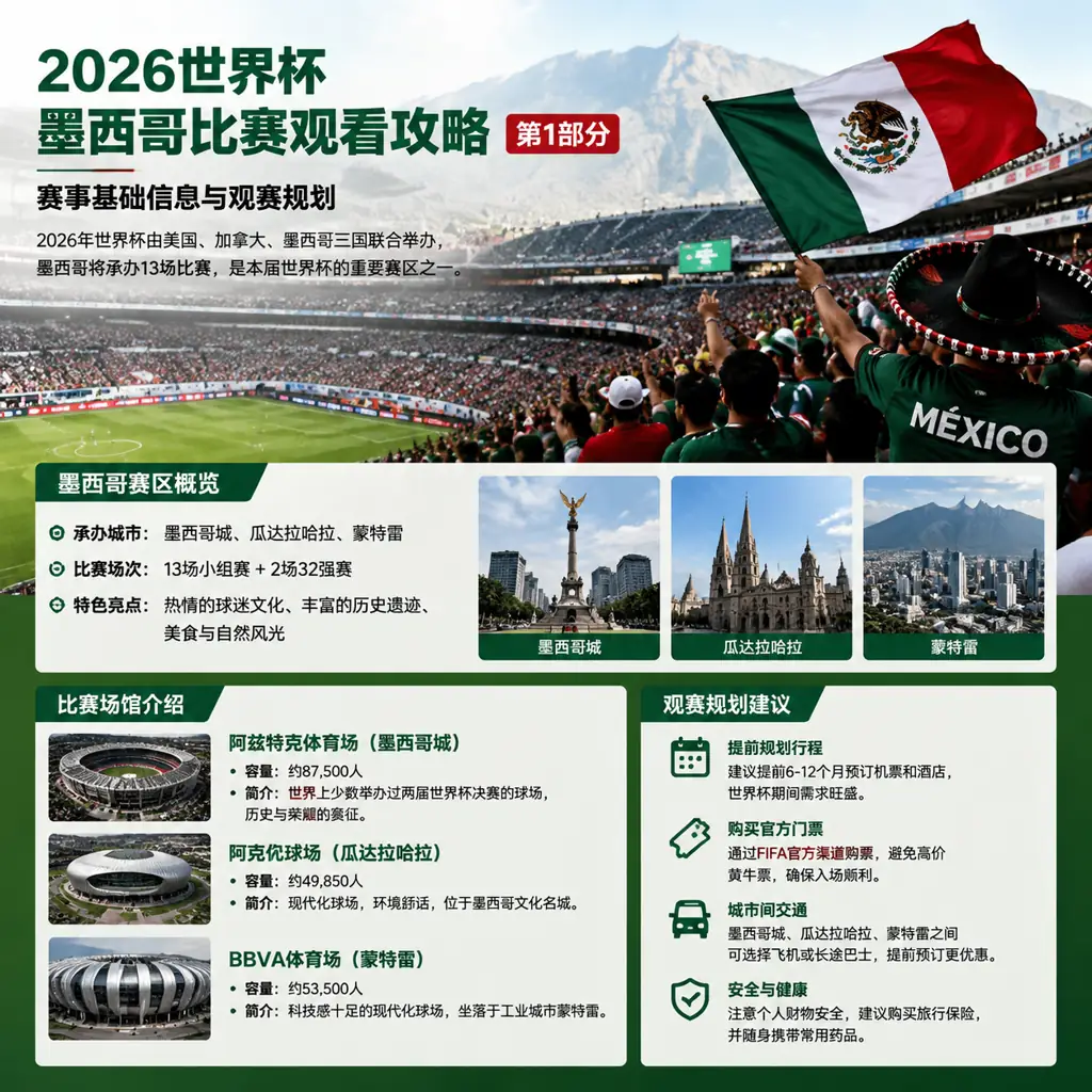 2026世界杯墨西哥比赛观看攻略
