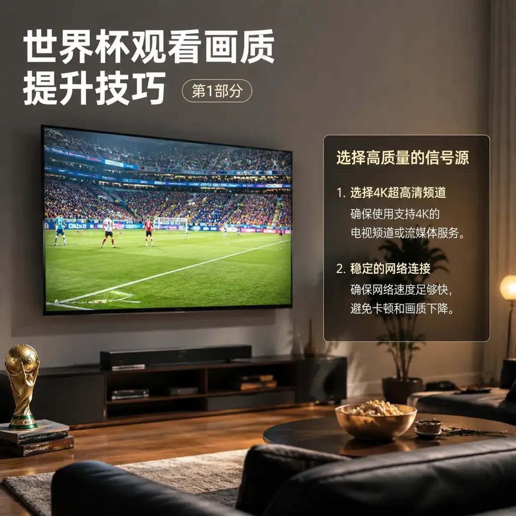 世界杯观看画质提升技巧