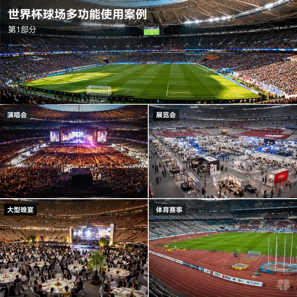 世界杯球场多功能使用案例
